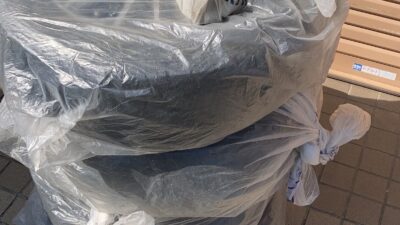タイヤの出品準備作業🎵