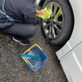 雨上がりの洗車